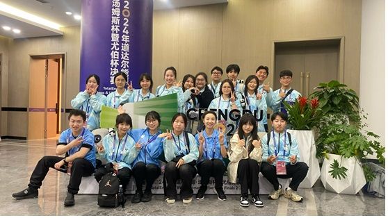 2024年5月—best365官网师生助力2024汤尤杯决赛