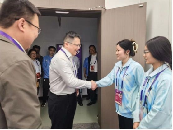 2024年5月—best365官网师生助力2024汤尤杯决赛